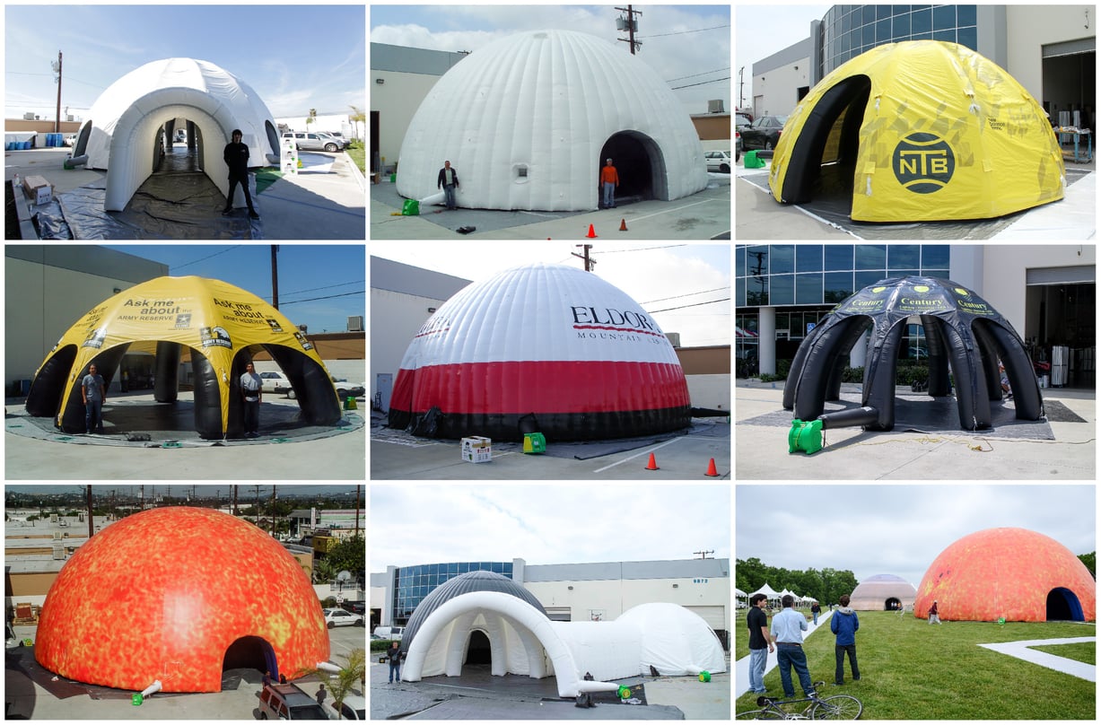 custom inflatable dome